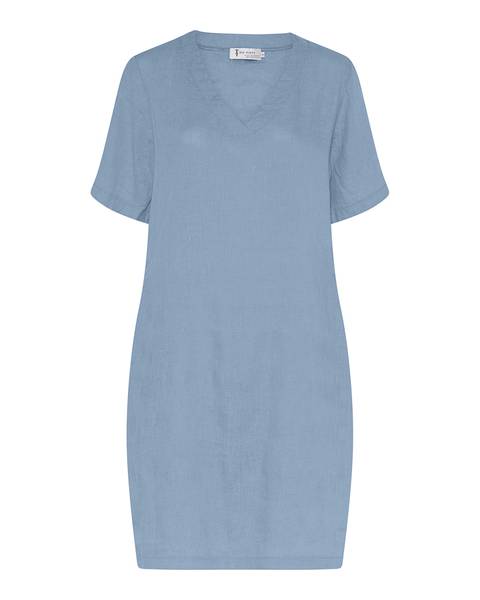 DUCCA V-NECK ( Nelly v-neck )- Faded Denim - XXL 