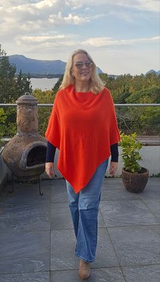 Hovedbilde MAELLE PONCHO (hj13715) - orange