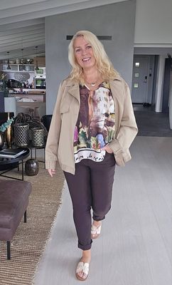 Hovedbilde AUDREY SHORT TRENCH - beige