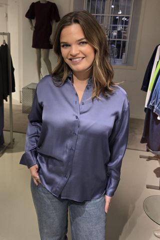 Hovedbilde Pauline Shirt In Wear - Wild Wind ( blå )