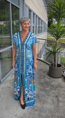 Hovedbilde Marella Short Dress – Azure - ca.1 juli ...