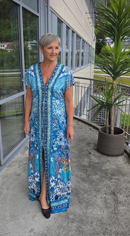 Hovedbilde Marella Dress Long– Azure - ca.1 juli ...