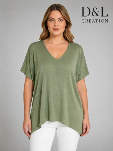 Hovedbilde SOLENA LUREX TOP ( dp13030 ) - kaki