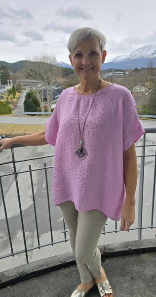 CAMOGLI BLOUSE ( fdl25215 ) – pink