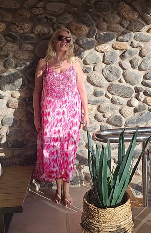 Hovedbilde TAURO LONG DRESS – pink - CA. 10 JUNI ...