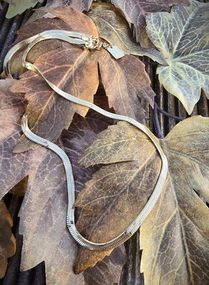 Hovedbilde ETERN&Eacute; NECKLACE – 40 cm - s&oslash;lv 