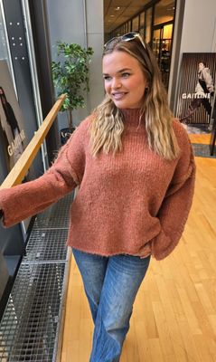 Hovedbilde SNUGGLE STITCH KNIT - ( genser 6634 ) - dark grey