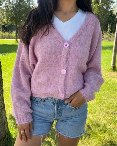 Hovedbilde AMELIE CARDIGAN (RM5052) ONE SIZE - Old Rose - ca ...