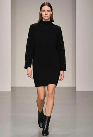 Hovedbilde DAKOTA KNIT DRESS - BLACK - (2330-3422) - ...