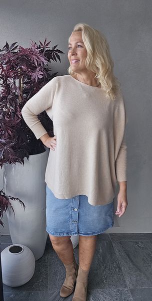 Alfa one size sweather - natur