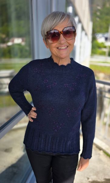 ELARA KNIT  (3010-2022) - Blue - 
