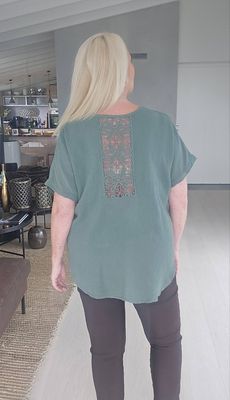 Hovedbilde AMALIA TOP ( 9868 ) - kaki