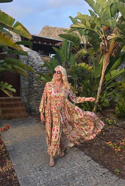Alexandra Flow Dress - Multicolour 