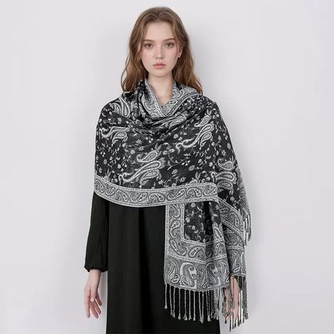 Hovedbilde Indira Scarf (F60) - Black & White