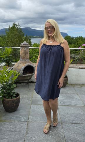 Hovedbilde LIVIA STRAP DRESS (xdj2390) - navy - 