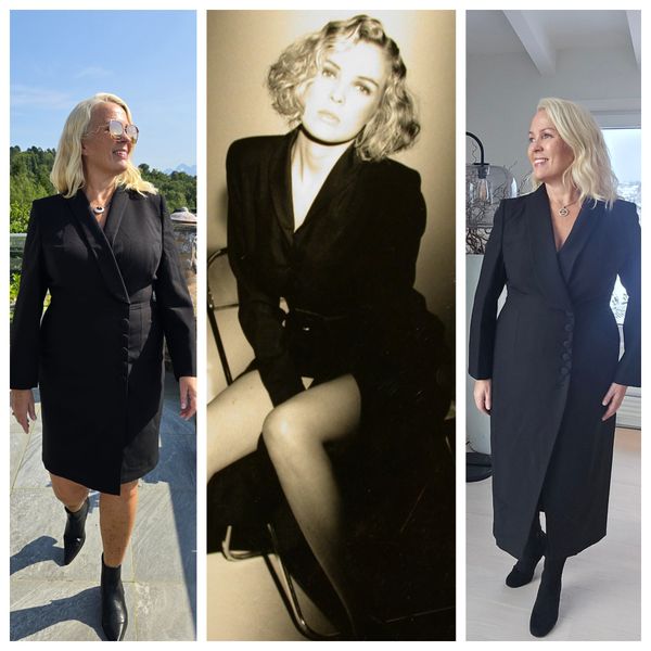 CHARLIZE SMOKINGDRESS - LONG & SHORT 