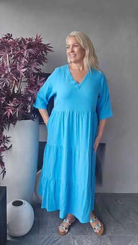 Hovedbilde NIKITA DRESS - turquoise 