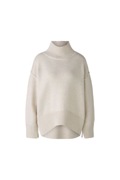 OUI - MINA JUMPER (89932) - Beige Melange-kun  46