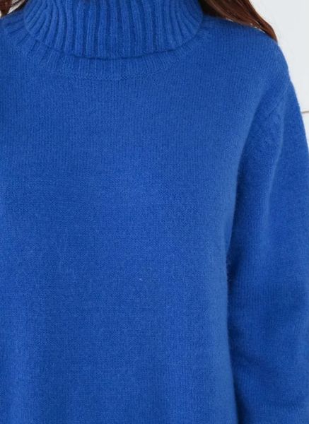 MIRA KNIT DRESS - Blue - (6001-2012) - LEVERING CA. 25 august