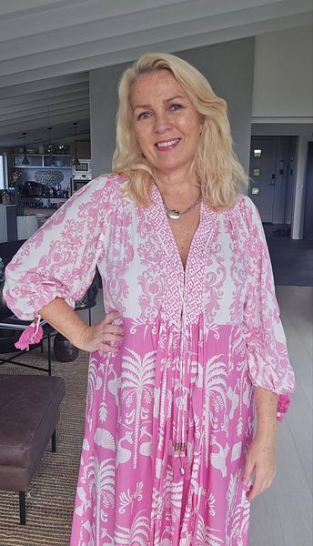 GABRIELLA DRESS –  pink - levering ca. 5 juni
