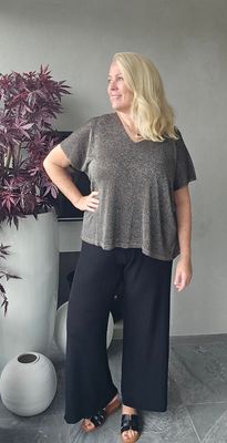 Hovedbilde SOLENA LUREX TOP ( dp13030 ) - chocolate