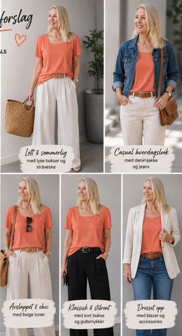 Hovedbilde Sade Top ( bsq6291 ) - orange