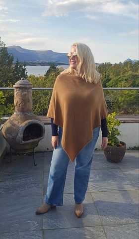 Hovedbilde MAELLE PONCHO (hj13715) - camel