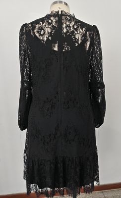 Hovedbilde  Thalia V-Neck Lace Dress ( short )  - black - 1 ...