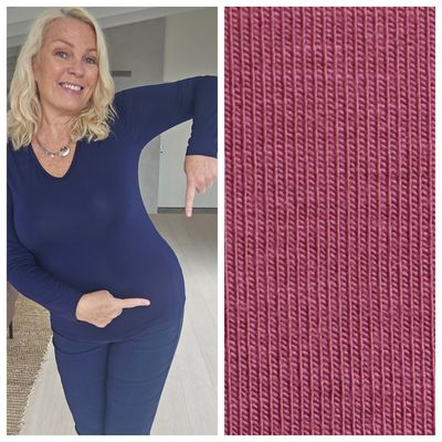 Hovedbilde Secret Long Sleeve – V-neck - camelia pink ...