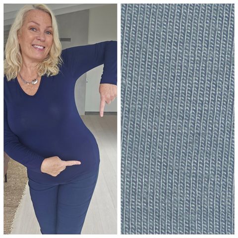 Hovedbilde Secret Long Sleeve – V-neck - light blue - ...