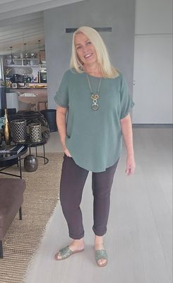 Hovedbilde AMALIA TOP ( 9868 ) - kaki