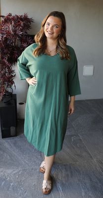 Hovedbilde Sanna V-neck Dress –  green 