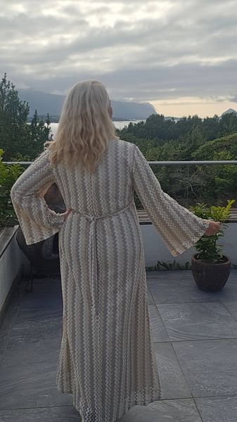 ALLURE DRESS - beige - levering ca.10 sept