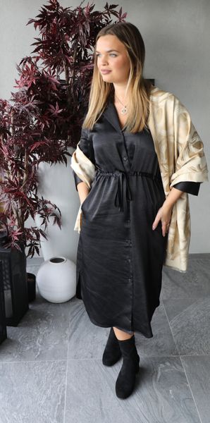 JUNIPER DRESS - Gomaye - sort