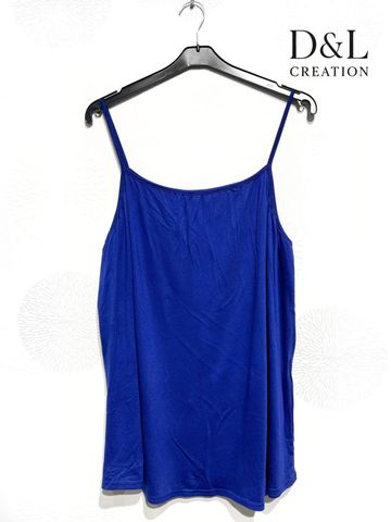 Hovedbilde Fine Line Singlet ( DL002 ) - royal blue