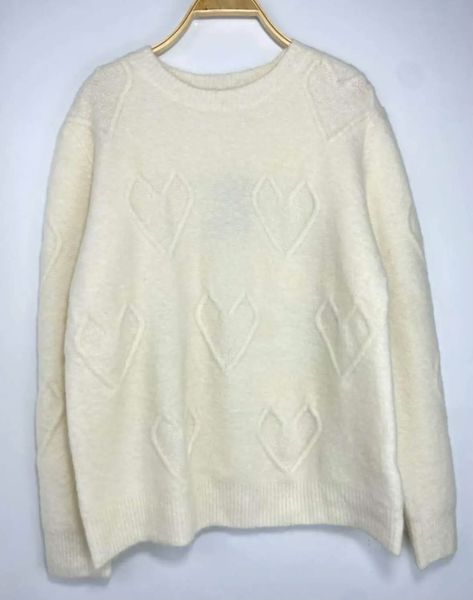 ARIELLE WOOL KNIT (1194) - Ecru - ca. 25 august levering