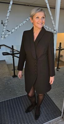 Hovedbilde CHARLIZE SMOKING DRESS SHORT - black 