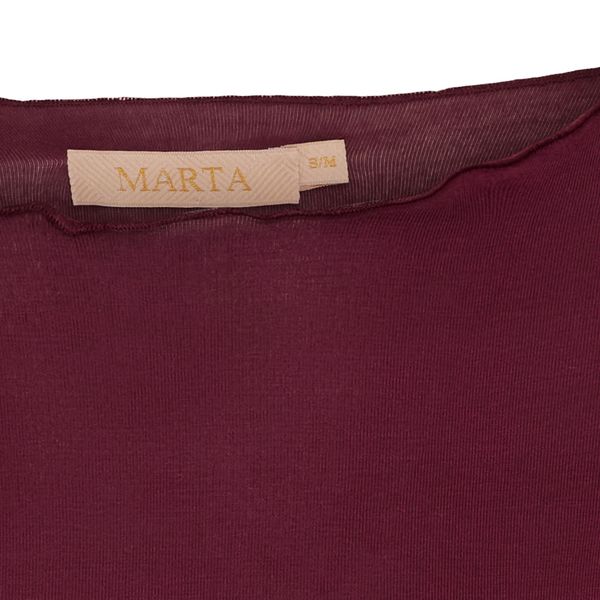 Leonora T-shirt Mdc ( 5894 ) - wine