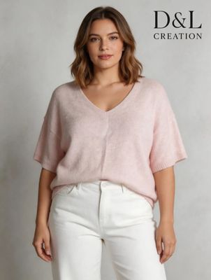 Hovedbilde OTILIE KNIT TOP (NY9169) - pink